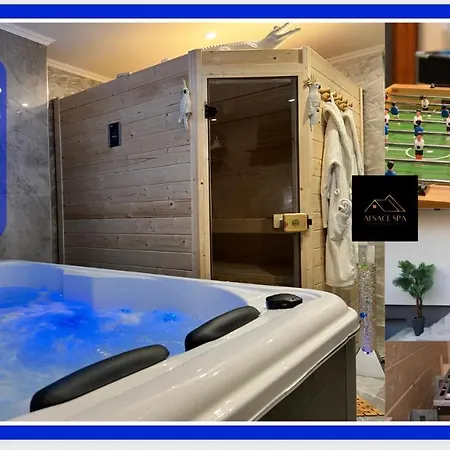 Maison Privative Spa Jacuzzi Sauna Salle De Jeux Weitbruch Exterior photo