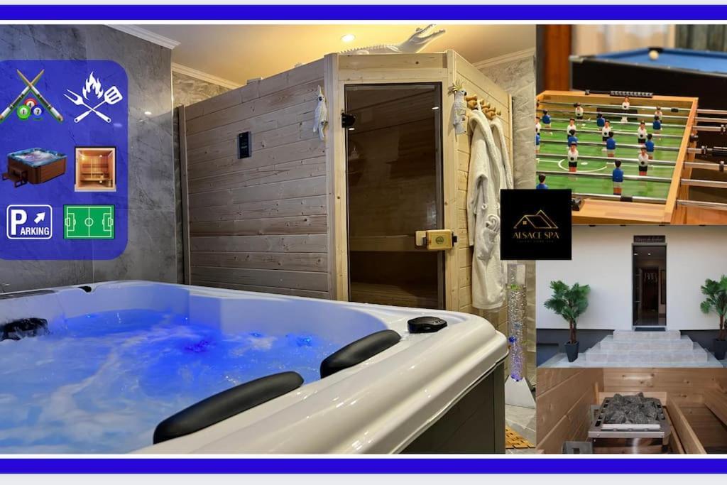 Maison Privative Jacuzzi Sauna Salle De Jeux *